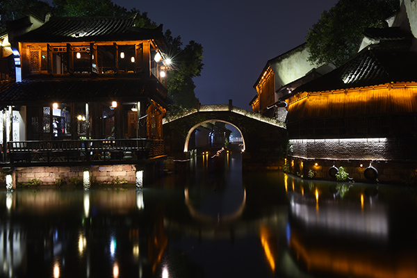 Wuzhen : ancien village devient plus intelligent