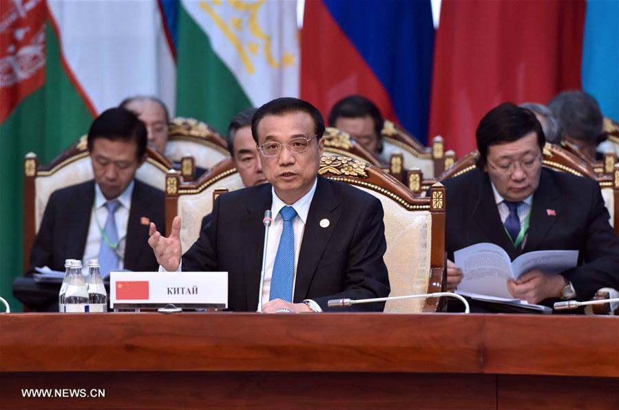 Li Keqiang appelle au renforcement de la coopération au sein de l'OCS en matière de sécurité