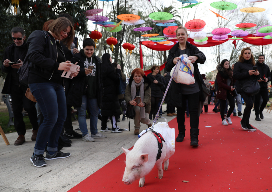 Le Nouvel An chinois est célébré à travers <BR>le monde