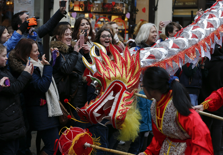 Le Nouvel An chinois est célébré à travers <BR>le monde