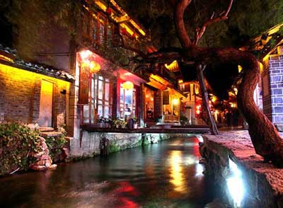 Lijiang at night