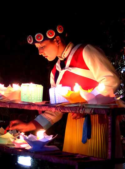 Lijiang at night