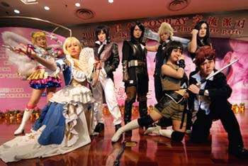 Cosplay show in Hangzhou