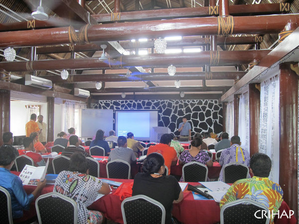 The Workshop on the Revitalization of Indigenous Architecture and Sustainable Building Skills in the Pacific