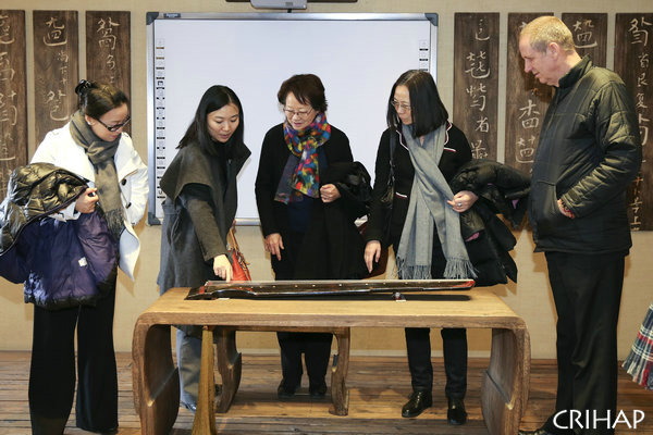 Field Visit of the 3rd meeting of Advisory Committee of CRIHAP: Beijing Juntianfang Guqin Art Centre