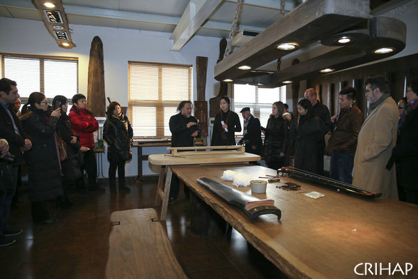 Field Visit of the 3rd meeting of Advisory Committee of CRIHAP: Beijing Juntianfang Guqin Art Centre