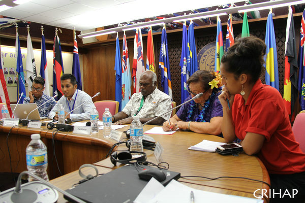 CRIHAP delegation attends Culture, Arts, and Sustainable Development in the Pacific Forum