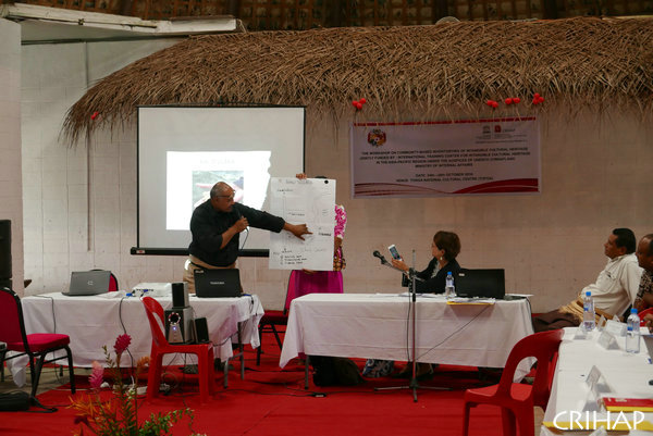 CRIHAP held Workshop on Community-based Inventorying of ICH in Tonga