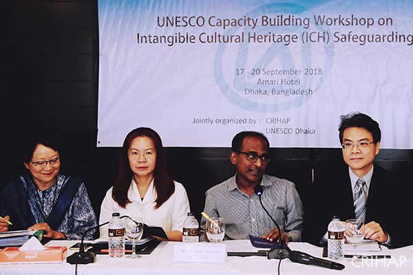 CRIHAP holds UNESCO workshop on ICH safeguarding in Bangladesh