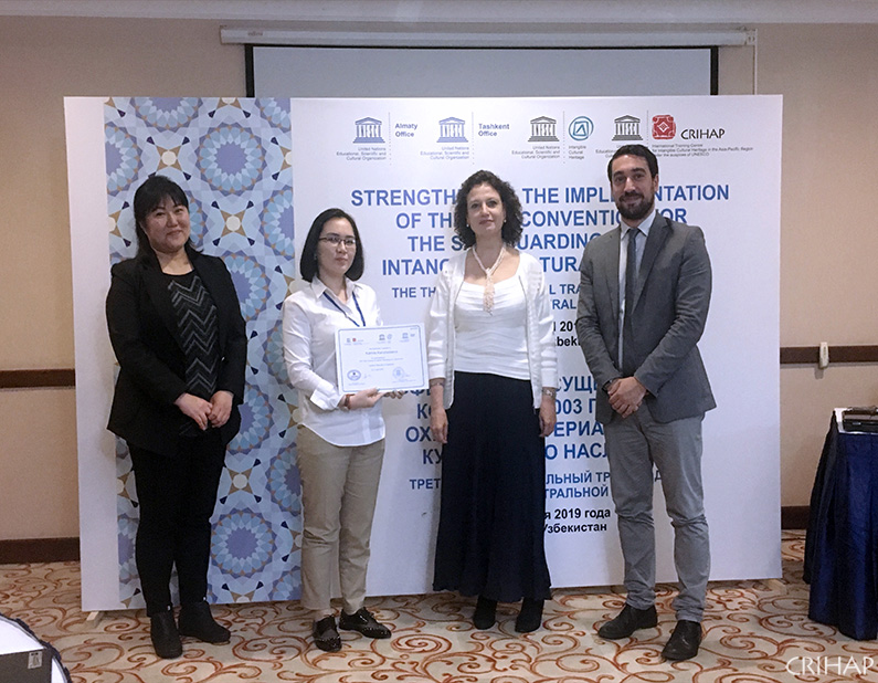 The Third Training of Trainers Workshop for Central Asia held in Uzbekistan