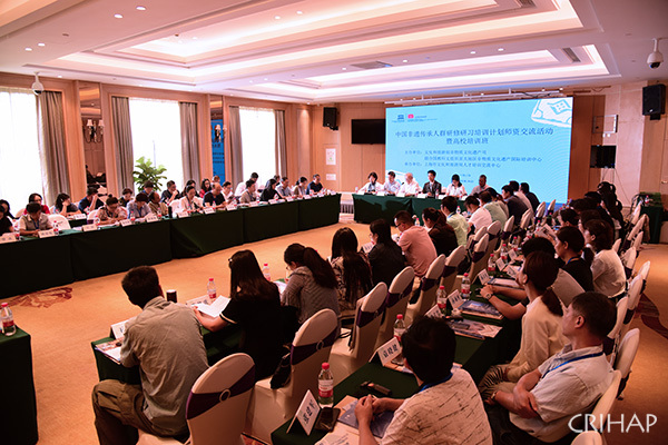 Workshop of the Training Project for ICH Bearers and Practitioners held in Shanghai