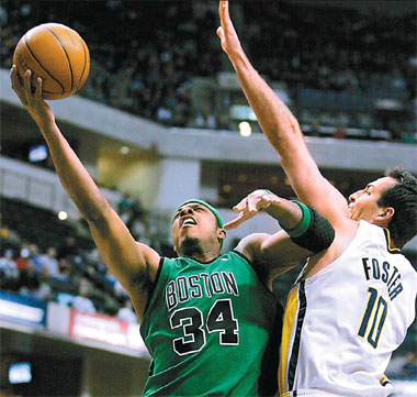 Celtics beat Pacers to record 40th win