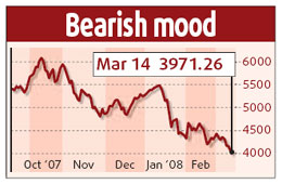 Stocks slide to eight-month low