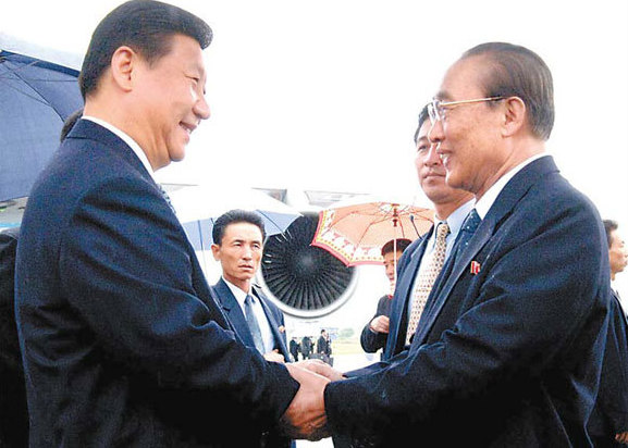 Xi starts 3-day visit to DPRK