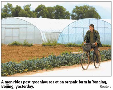 Organic farmers proud of their veggies