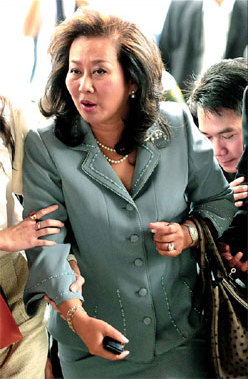 Thaksin's wife found guilty of tax fraud