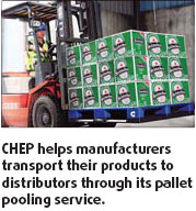 CHEP aids smooth movement of goods