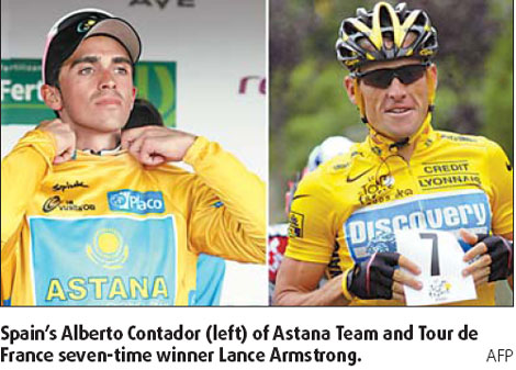 Armstrong joins Astana team to cycle against cancer