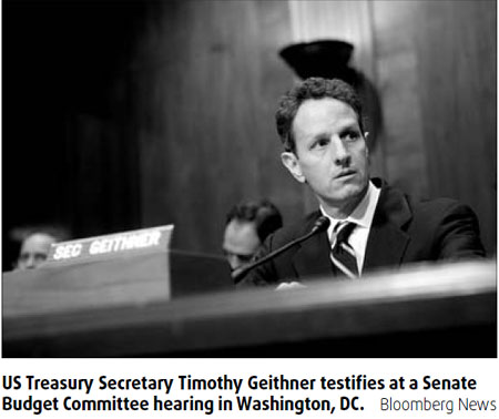 Geithner pressured over bailout