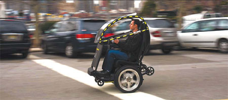 Two-wheeled vehicle could change urban transport