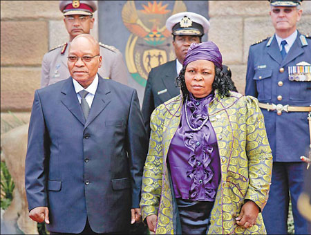 Zuma sworn in as SA president