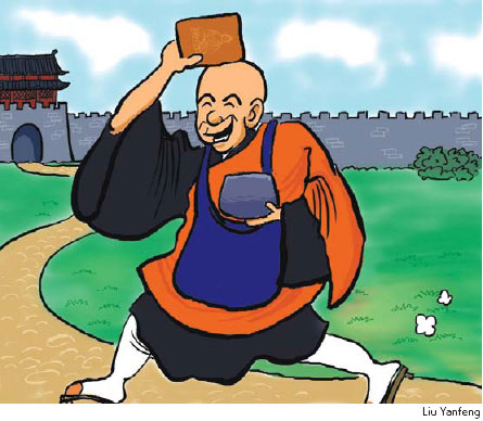 Move over Marco Polo, this blogging monk beat you to it