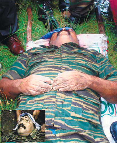 Tamil Tiger chief's body found: Govt