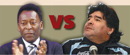 Maradona puts '2nd-best' Pele in his place