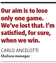 Ancelotti's Chelsea take title initiative