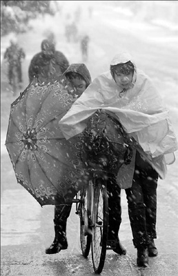 Heavy snow coming to southern China