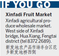 Produce market has fresh fruit appeal