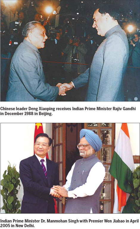 Milestones in India-China relations