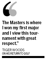 Tiger and the Masters - a match made in heaven