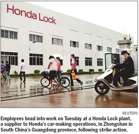 Honda bosses ask for time to resolve dispute