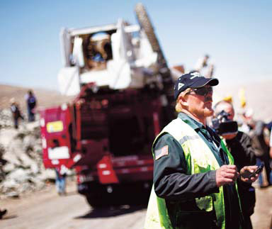 Miners in Chile may see the light on Wednesday