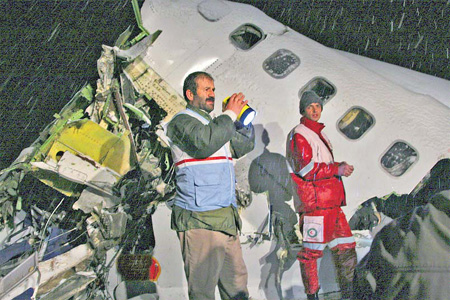 Plane crash in Iran kills 77; dozens more injured
