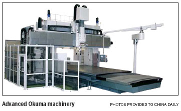 Japanese machine tools aid China's development