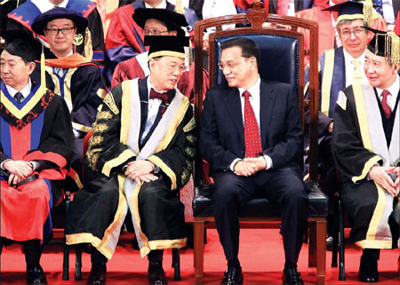 Li marks centenary for University of Hong Kong