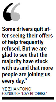Drivers offering free rides feel little love