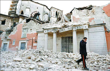 Seven receive jail terms over deadly quake