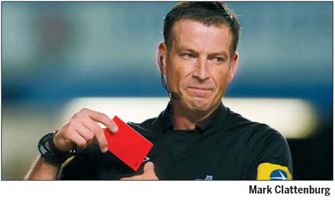 Police investigating referee Clattenburg for racism