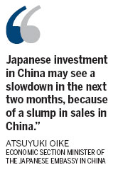 Japanese investors 'will not exit China'