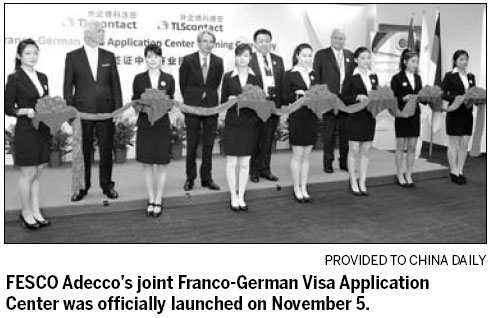 FESCO Adecco's Franco-German visa application center opens