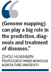 Chinese scientists map out genome