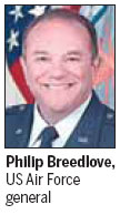 Breedlove receives nomination to be top NATO commander