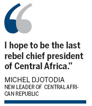 Central African Republic rebels join the Cabinet
