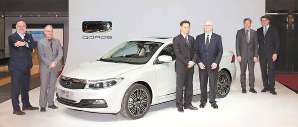 New Qoros brand makes China premiere