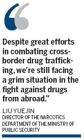 Grim fight on drug smuggling for nation