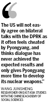 Pyongyang calls for talks with Washington