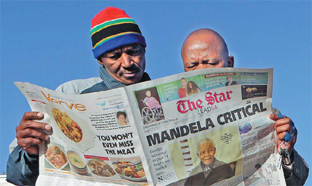 Mandela's condition suddenly worsens